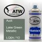 Preview: Audi, Lake Green Metallic, LQ6A / Y2: 400ml Sprühdose, von ATW Autoteile West.